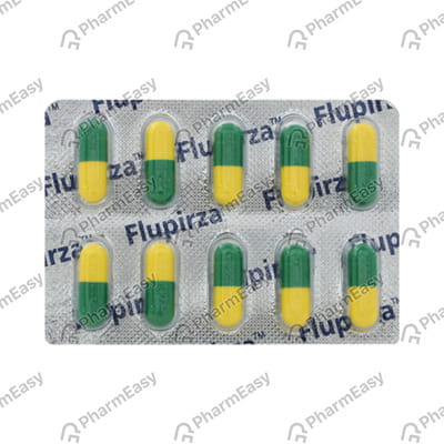 Flupirza 100mg Strip Of 10 Capsules