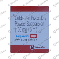 ZOSTUM O 100MG DRY SUSPENSION 30ML