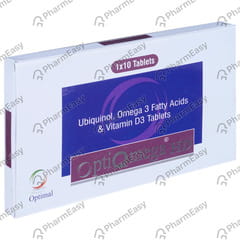 OPTIQMEGA HD STRIP OF 10 TABLETS