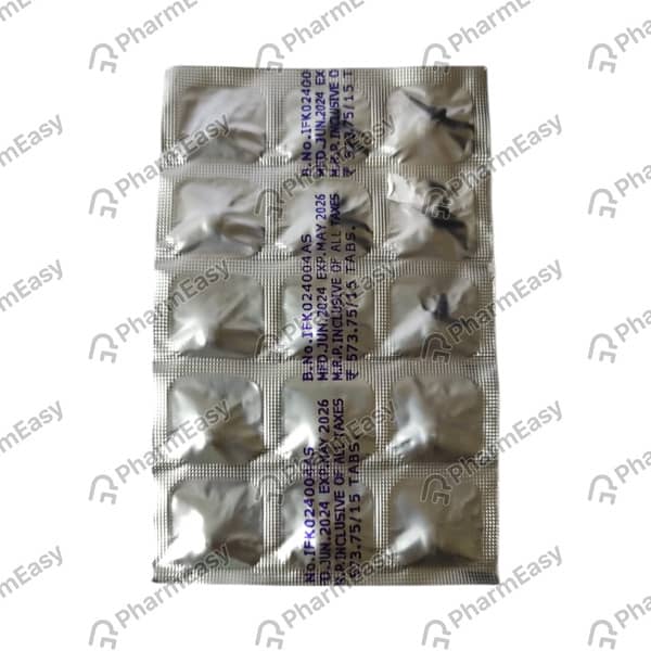 Pari Cr 37.5Mg Strip Of 15 Tablets