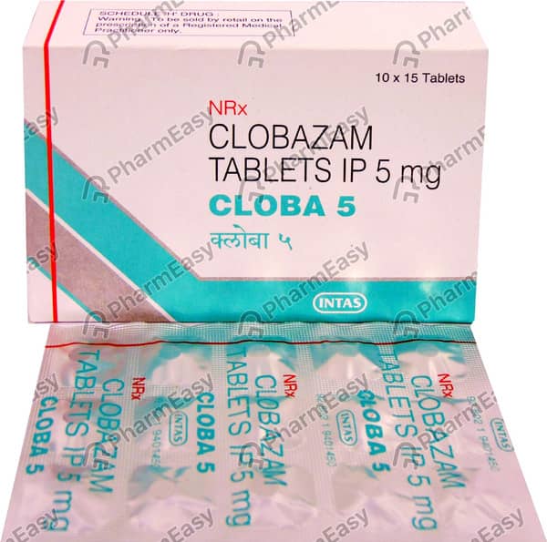 Cloba 5mg Strip Of 15 Tablets