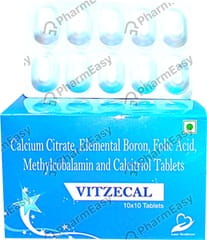 VITZECAL STRIP OF 10 TABLETS