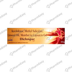 DICLOSPAR TUBE OF 30GM GEL