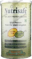Nutrisafe Chocolate Flavour Sugar Free Tin Of 200gm Oral Powder