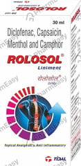 ROLOSOL LINIMENT 30ML
