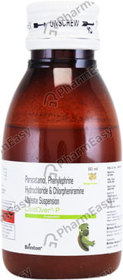 Coldover P Orange Flavour Bottle Of 60ml Suspension