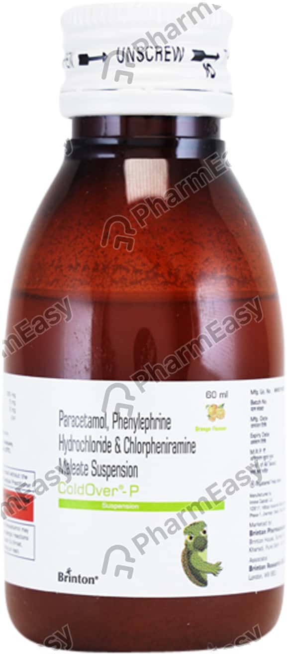 Buy Coldover P Orange Flavour Suspension 60ml Online at Flat 15 OFF