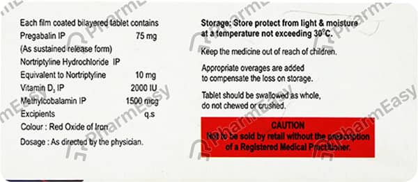 Com D3 N Plus Strip Of 10 Tablets