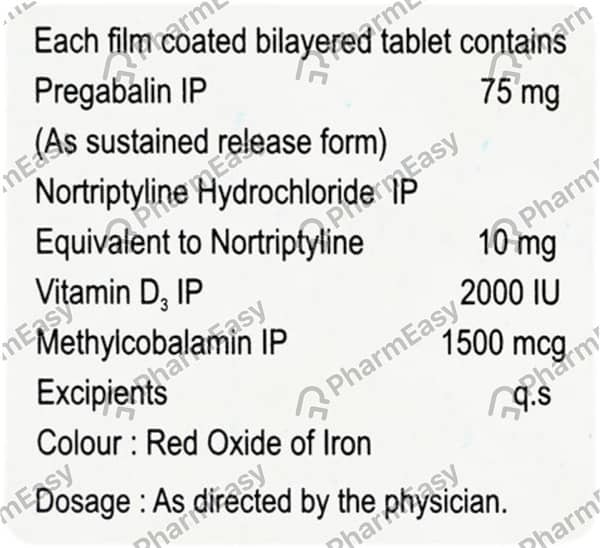 Com D3 N Plus Strip Of 10 Tablets
