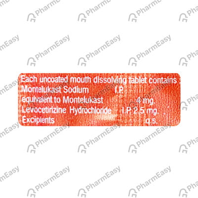 Lekast Kmd Strip Of 10 Tablets