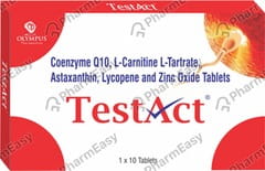 TESTACT STRIP OF 10 TABLETS