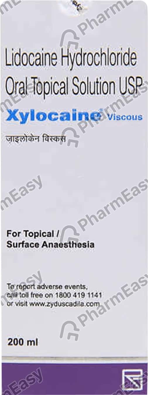 Xylocaine Viscous Bottle Of 200ml Solution