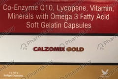 CALZOMIX GOLD STRIP OF 10 SOFTGEL CAPSULES