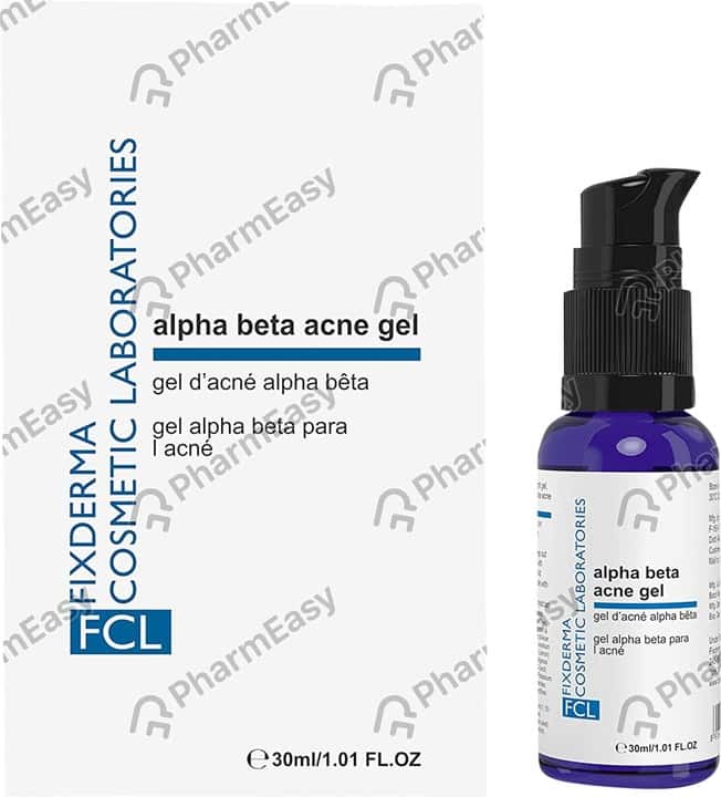 Buy FCL ALPHA BETA ACNE GEL 30ML Online & Get Upto 60 OFF at PharmEasy