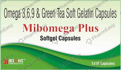 MIBOMEGA PLUS STRIP OF 10 SOFTGEL CAPSULES