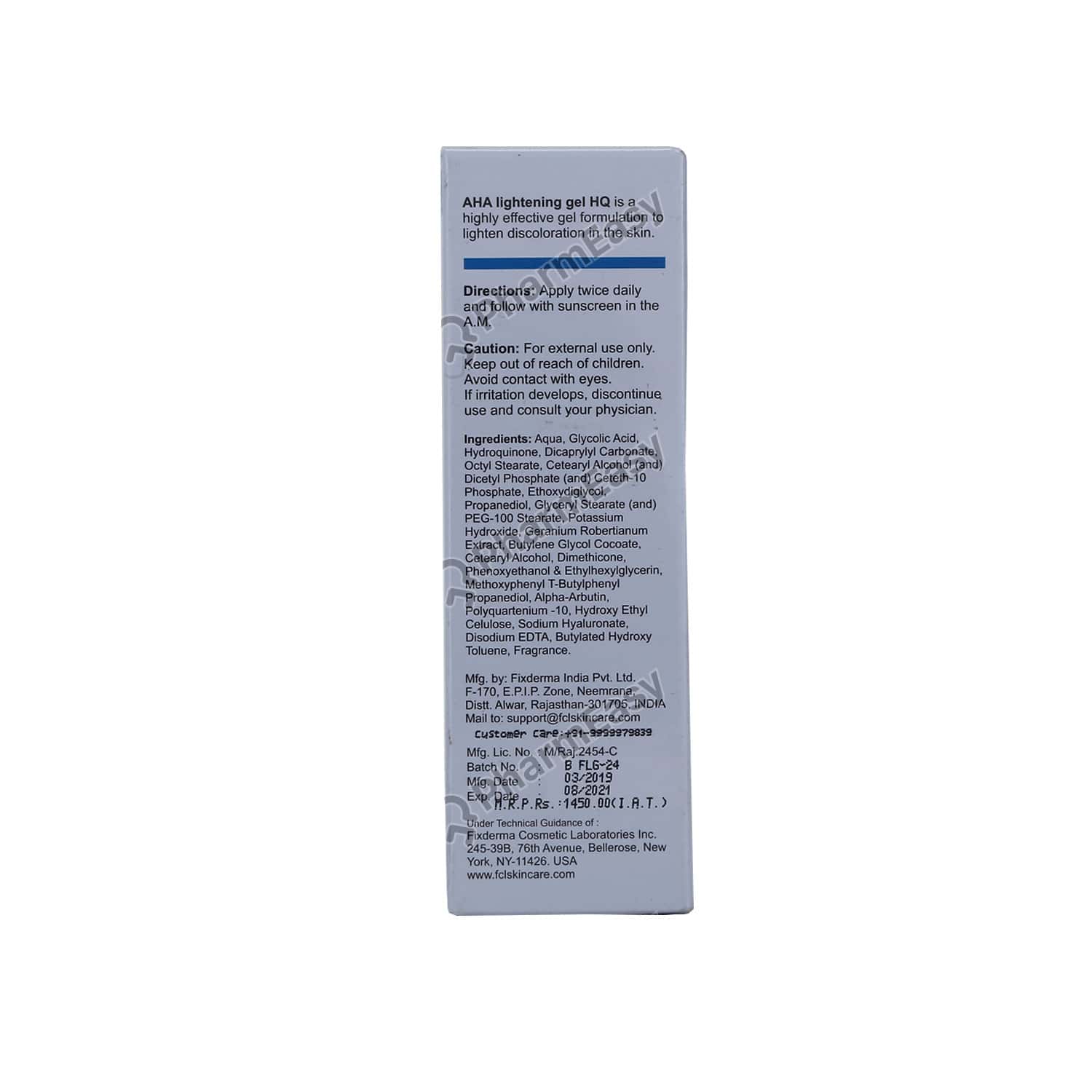 Buy Fixderma Gel (30) Online at Flat 18 OFF* PharmEasy