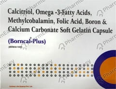 BORNCAL PLUS STRIP OF 10 CAPSULES
