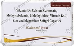 CALONEST PLUS STRIP OF 10 SOFTGEL CAPSULES