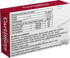 CARTIMOVE STRIP OF 10 TABLETS