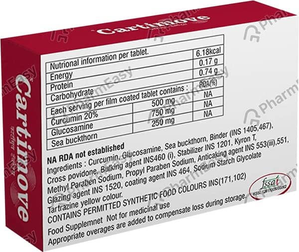Cartimove Strip Of 10 Tablets