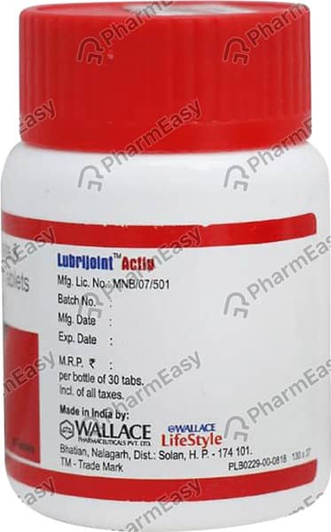 Lubrijoint Activ Bottle Of 30 Tablets