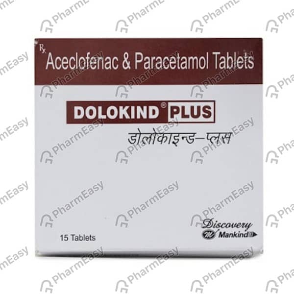 Dolokind Plus Strip Of 15 Tablets