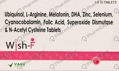 WISH F STRIP OF 10 TABLETS