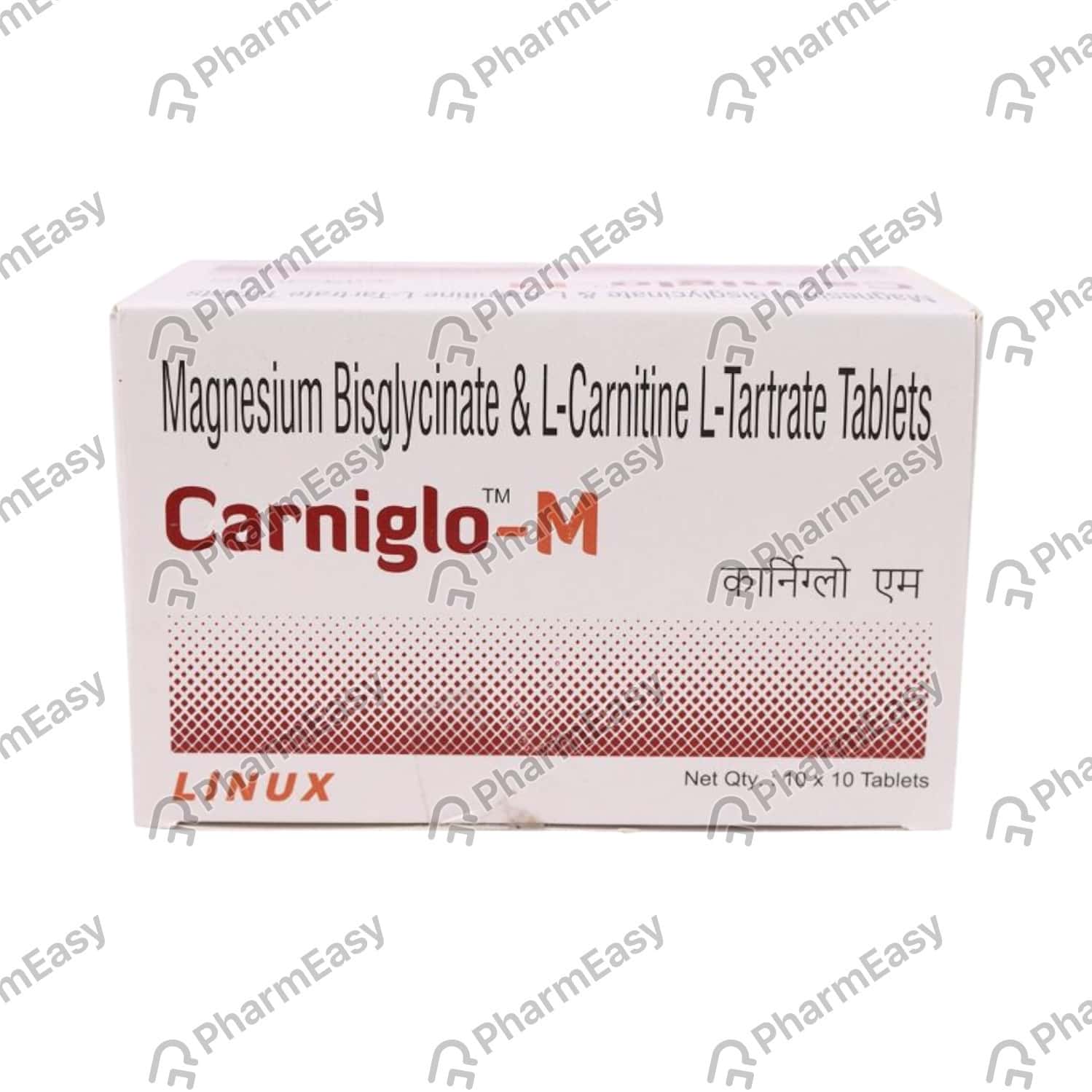 Buy Carniglo M Strip Of 10 Tablets Online & Save Up to 24% at PharmEasy