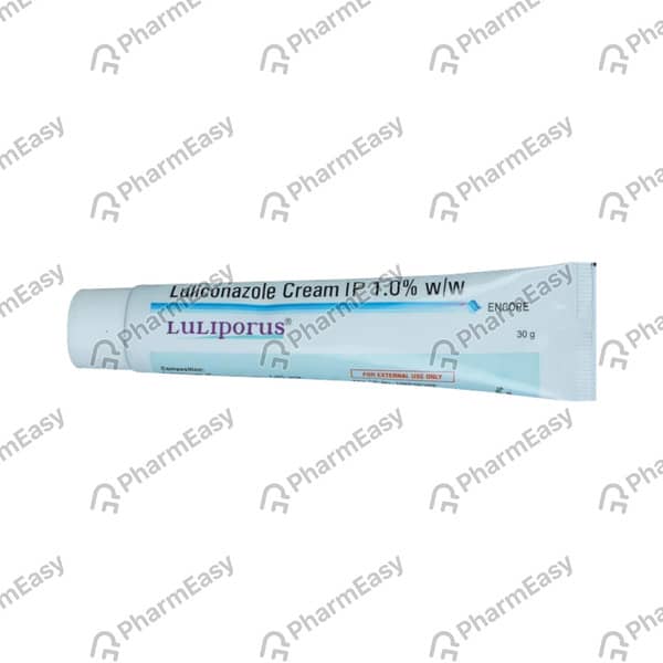 Luliporus 1% Tube Of 30gm Cream