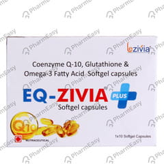 EQ ZIVIA PLUS STRIP OF 10 SOFTGEL CAPSULES