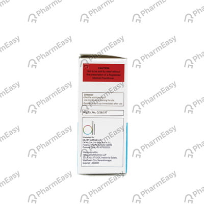Olitears Bottle Of 10ml Lubricating Eye Drops