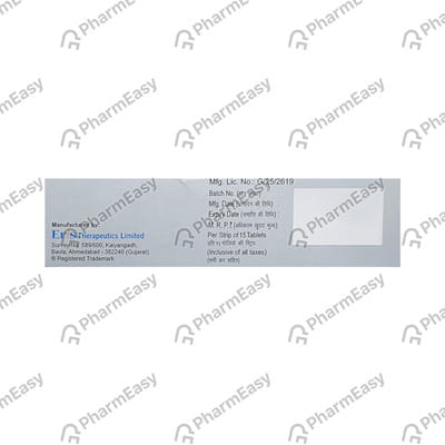 Telmisat H 40/12.5mg Strip Of 15 Tablets