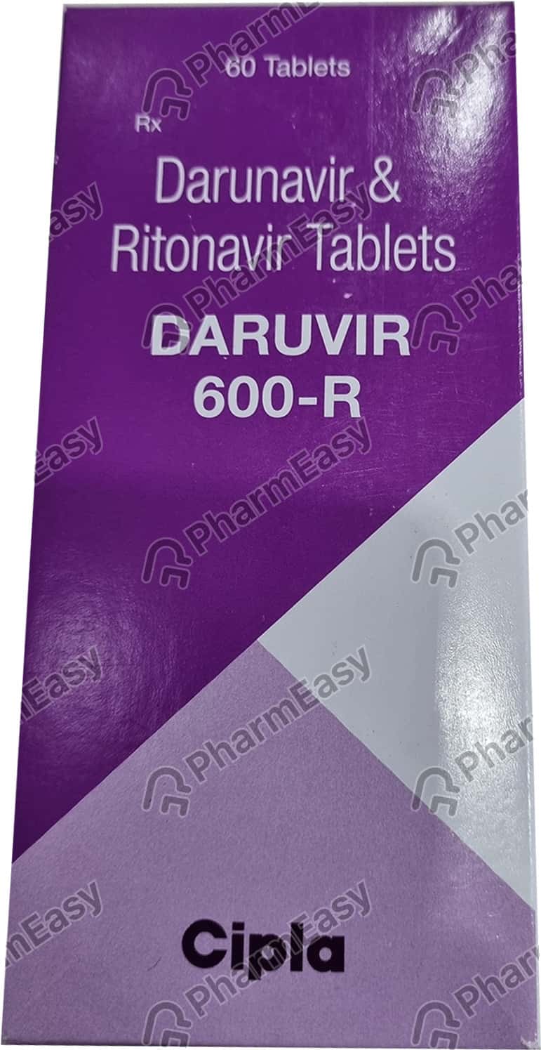 Buy Daruvir 600mg R Bottle Of 60 Tablets Online at Flat 15 OFF PharmEasy