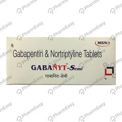 Gabanyt Semi Strip Of 10 Tablets