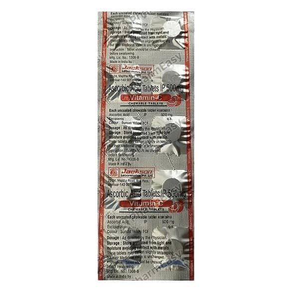 Vitamin C 500 Chewable Tablet