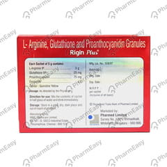 RIGIN PLUS APPLE FLAVOUR SUGAR FREE SACHET OF 5GM GRANULES