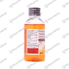 COFDEX PLUS SWEET ORANGE BOTTLE OF 100ML SYRUP