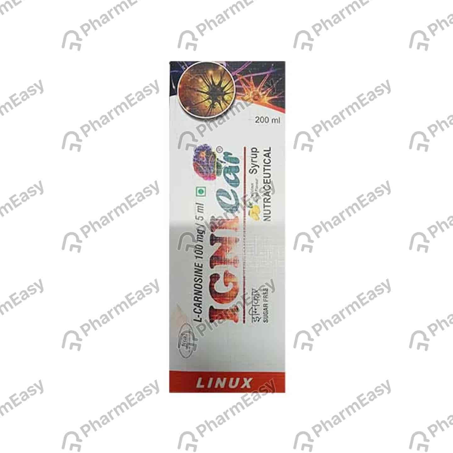 Ignicar Delicious Mango Flavour Sugar Free Bottle Of 200ml Syrup
