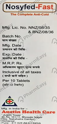 Nosyfed Tablet 10