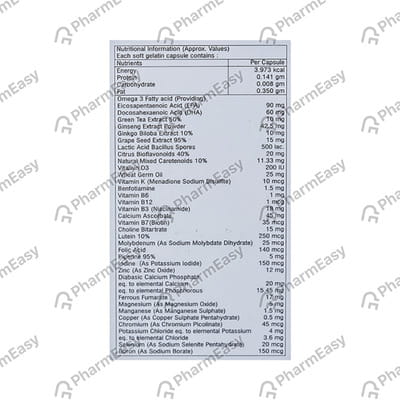 Elmoxy 4g Strip Of 10 Softgel Capsules