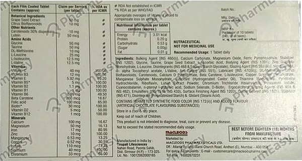 Zincitotal Strip Of 10 Tablets