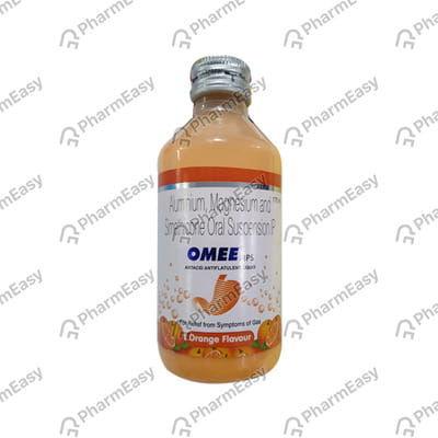 Omee Mps Orange Flavour Bottle Of 170ml Oral Liquid