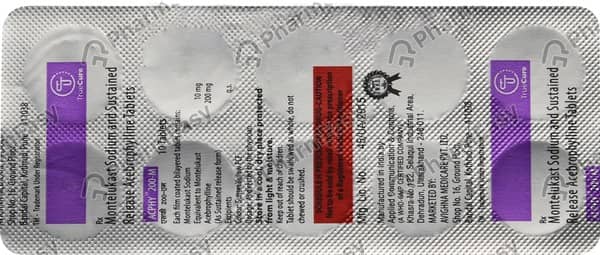Acphy 200mg M Strip Of 10 Tablets