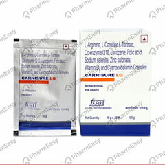 CARNISURE LQ SACHET OF 10GM ORAL POWDER (RED)