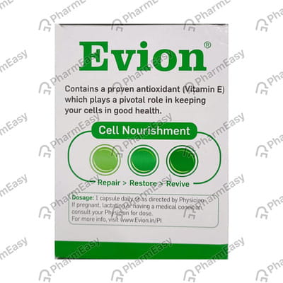 Elvitamin 400mg Strip Of 10 Capsules