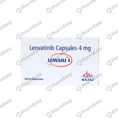 Lenvajaj 4mg Strip Of 10 Capsules