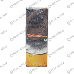 Weltone Gold Bottle Of 200ml Syrup