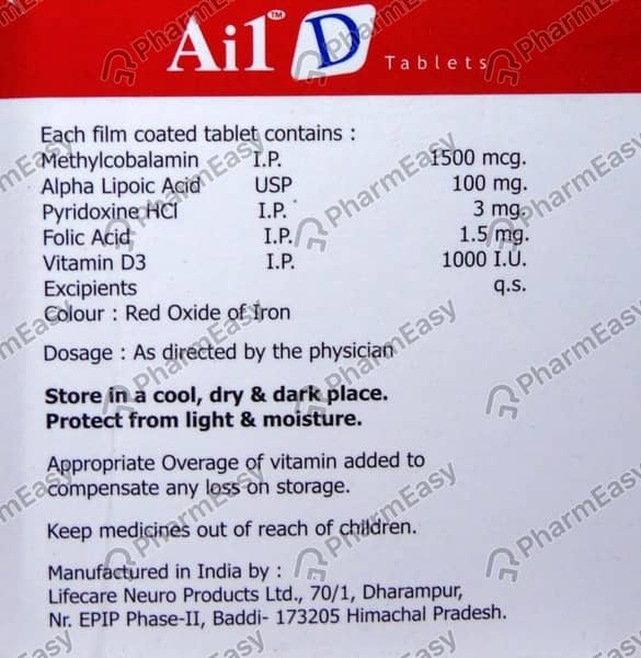 Ai1 D Strip Of 10 Tablets