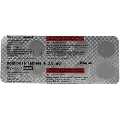 Myvobo 0.3mg Strip Of 10 Tablets