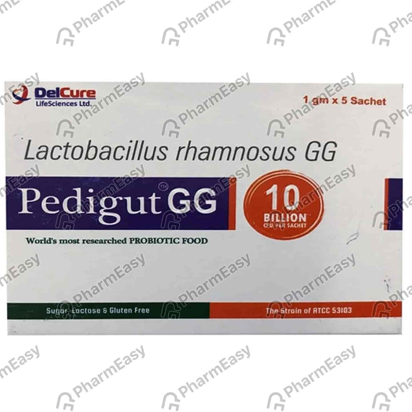 Pedigut Gg Orange Vanilla Flavour Sugar Free Sachet Of 1gm Powder